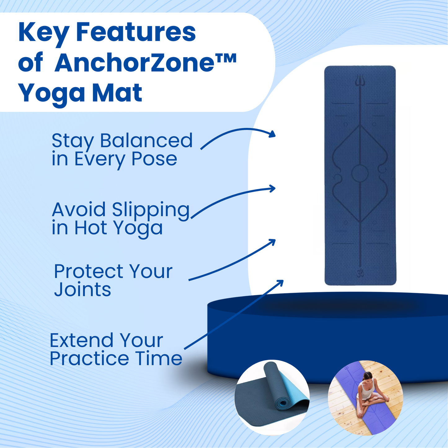 AnchorZone™ - Yoga Mat