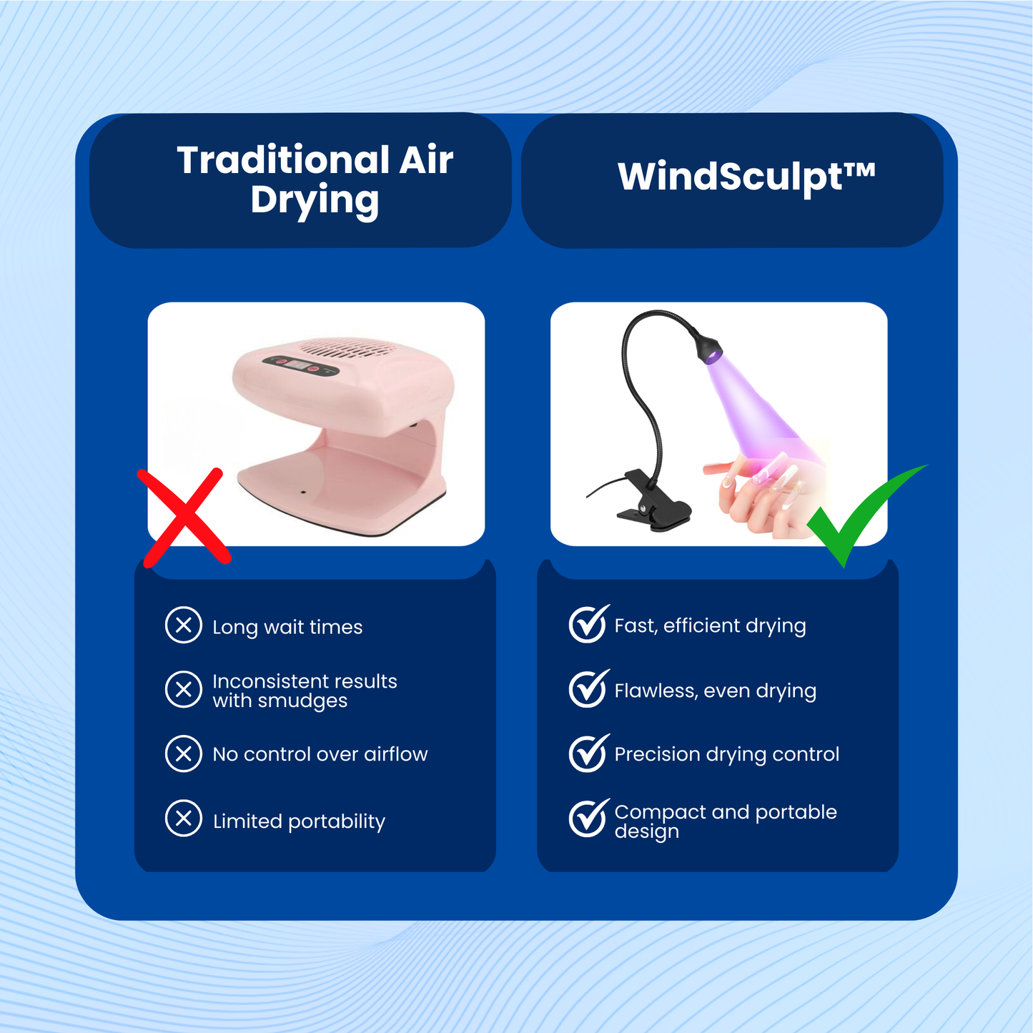 WindSculpt™  Nail Dryer