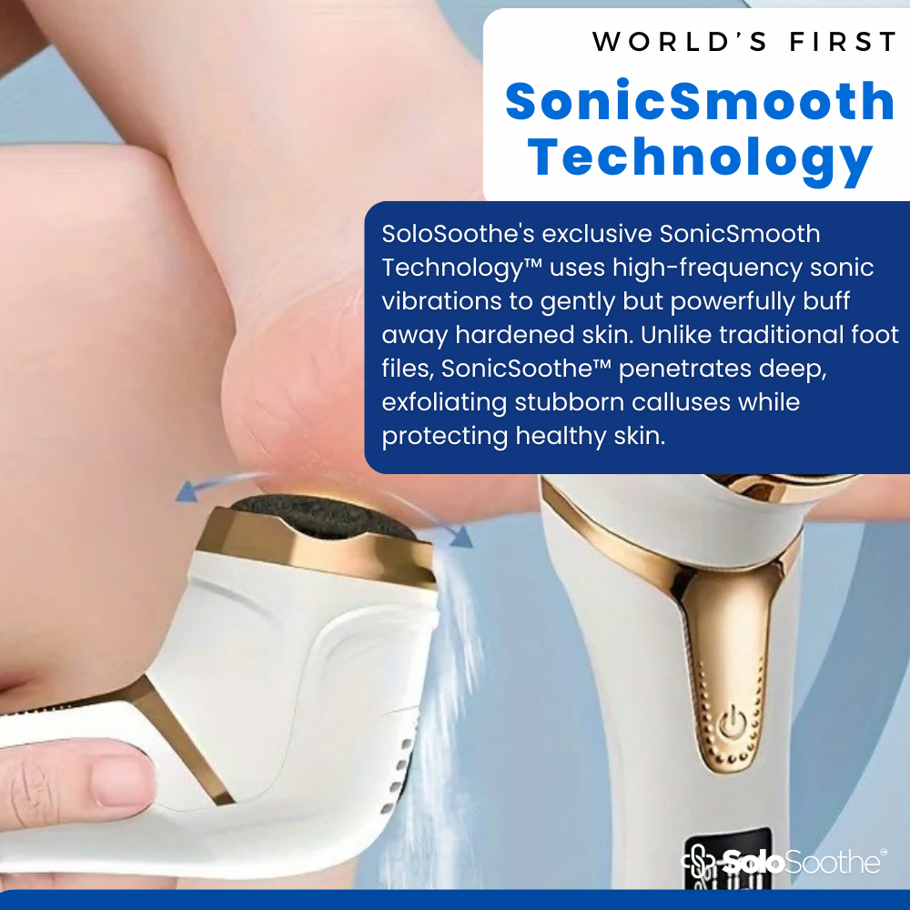 SonicSoothe™ - Foot Callus Remover