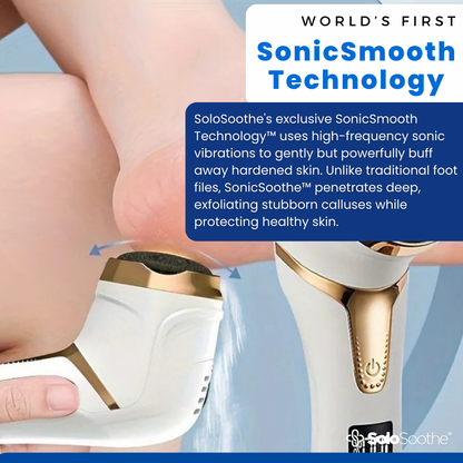 SonicSoothe™ - Foot Callus Remover