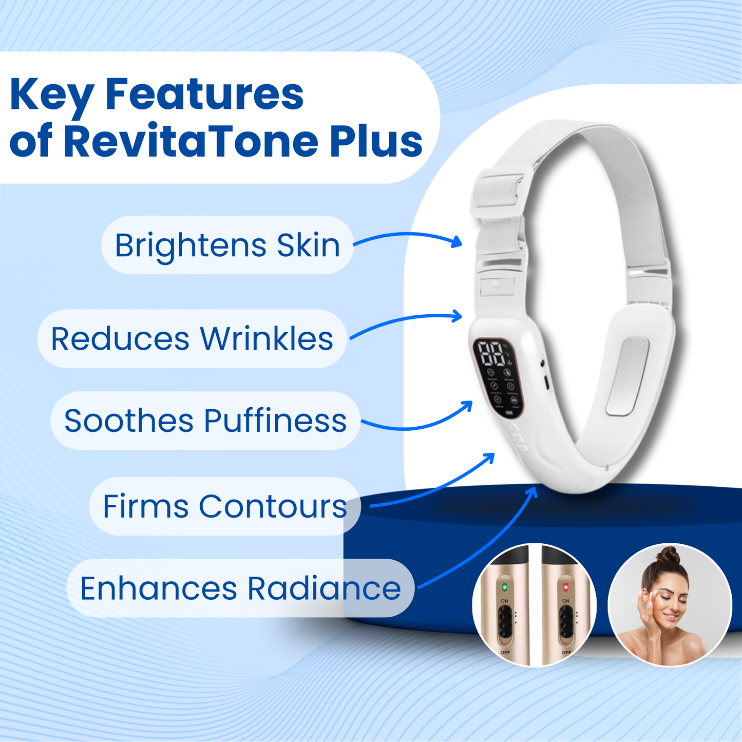 RevitaTone Plus™ Facial Massager