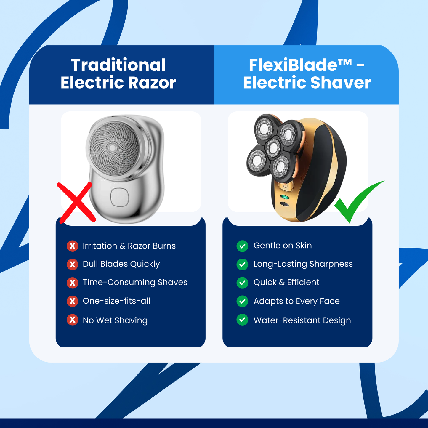 FlexiBlade™ - Electric Shaver