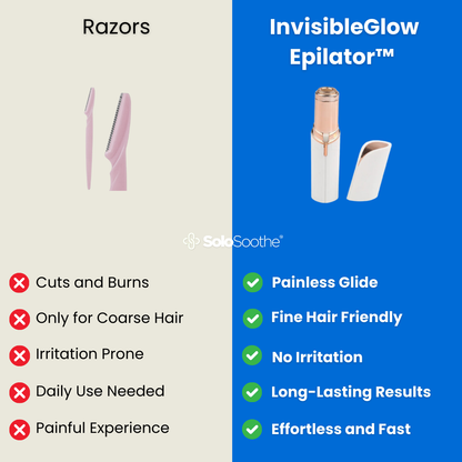 InvisibleGlow Epilator ™ - Hair Removal