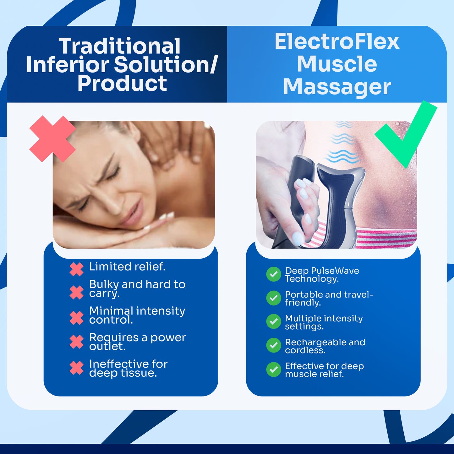 ElectroFlex™ Muscle Massager