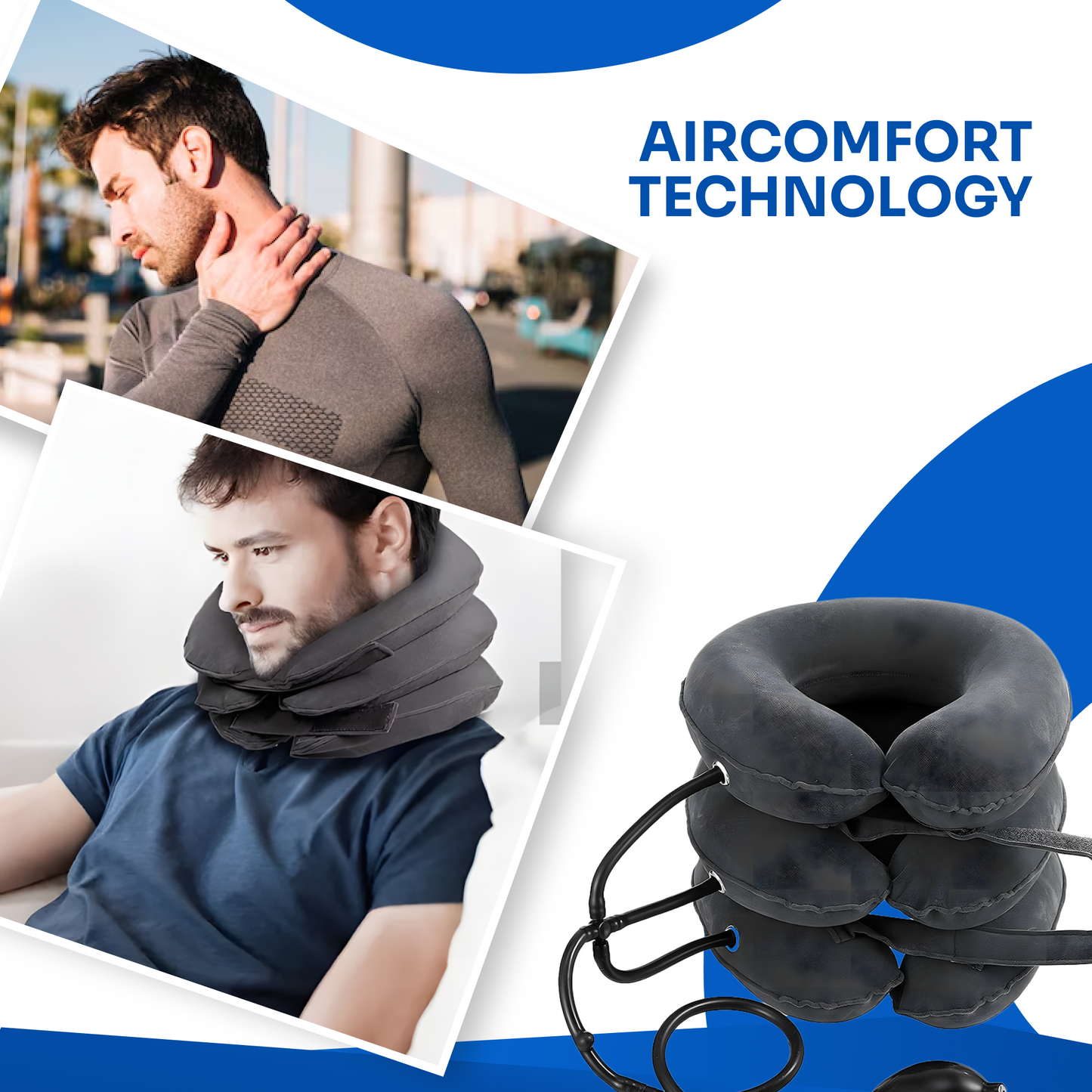 AirComfort SoloSoothe™ - Neck Brace For Pain Relief