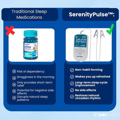 SerenityPulse™ Sleep Machine for Insomnia