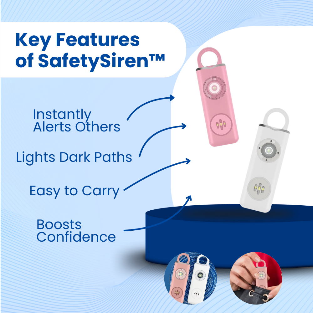 SafetySiren Light™ Alarm Personal