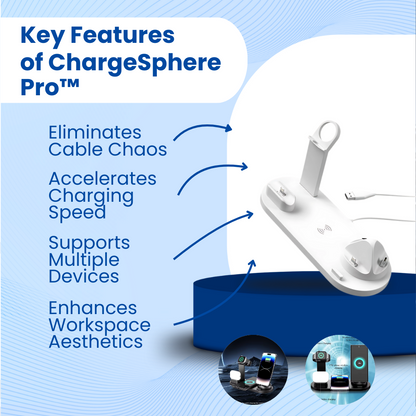 ChargeSphere Pro™ Wireless Charging