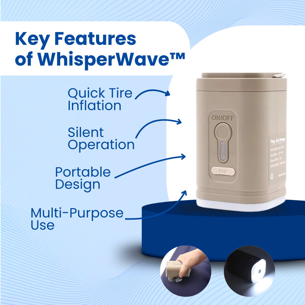 WhisperWave™ Air Pump