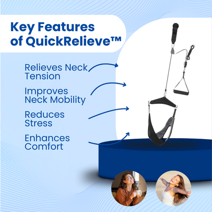 QuickRelieve™ - Neck Traction Device