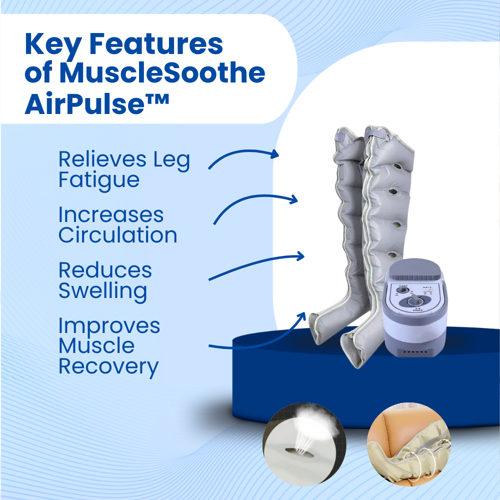 MuscleSoothe AirPulse™ Air Pressure Massager