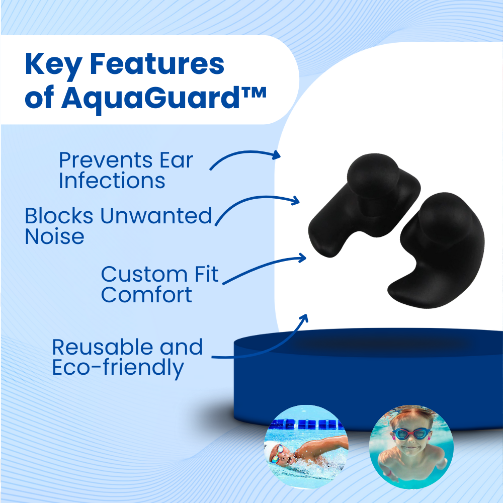 AquaGuard™ Ear Plugs For Swimming