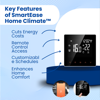 SmartEase Home Climate™ - Wi-Fi Thermostat