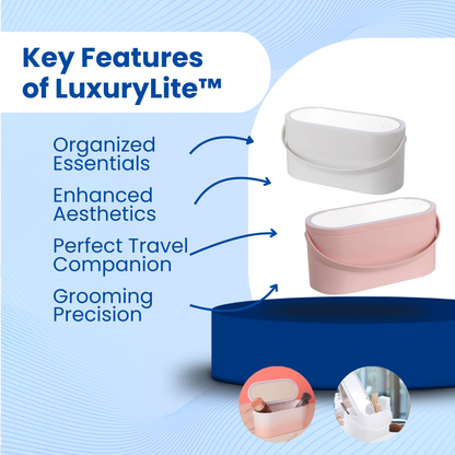 LuxuryLite™ Makeup Organizer