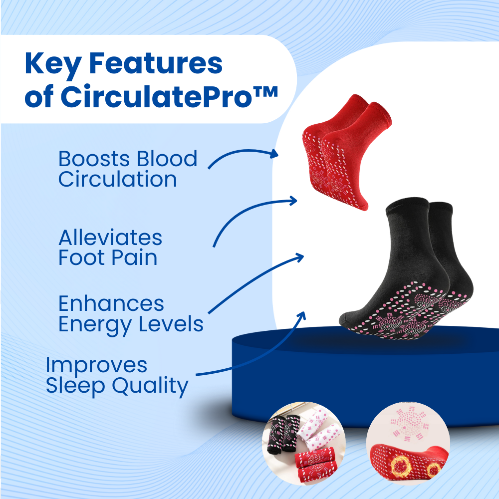 CirculatePro™ Magnetic Socks