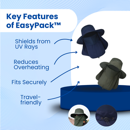 EasyPack Protector Hat™ Bucket Cap