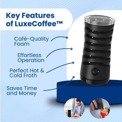 LuxeCoffee Fusion™ Milk Frother