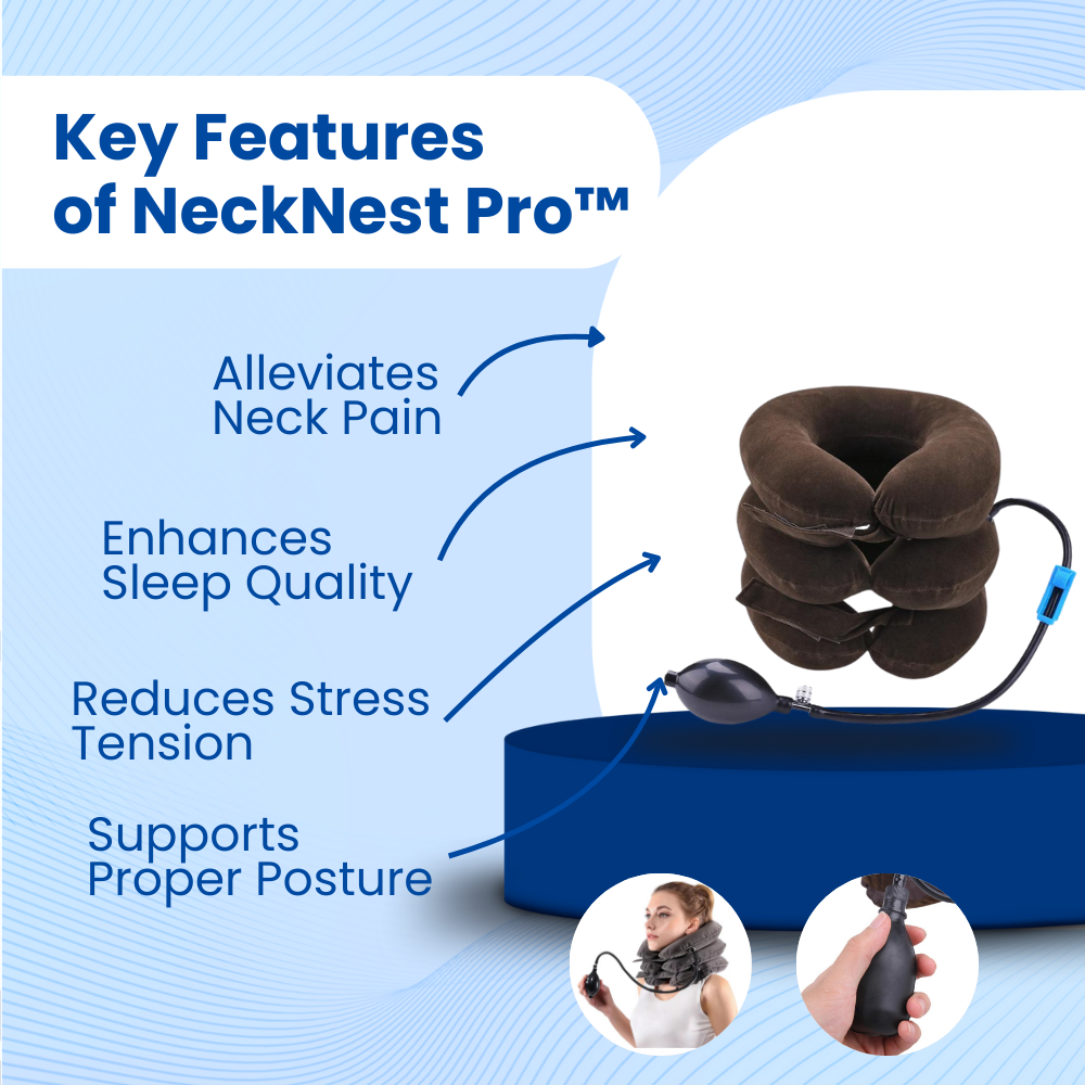 NeckNest Pro™ Neck Pillow