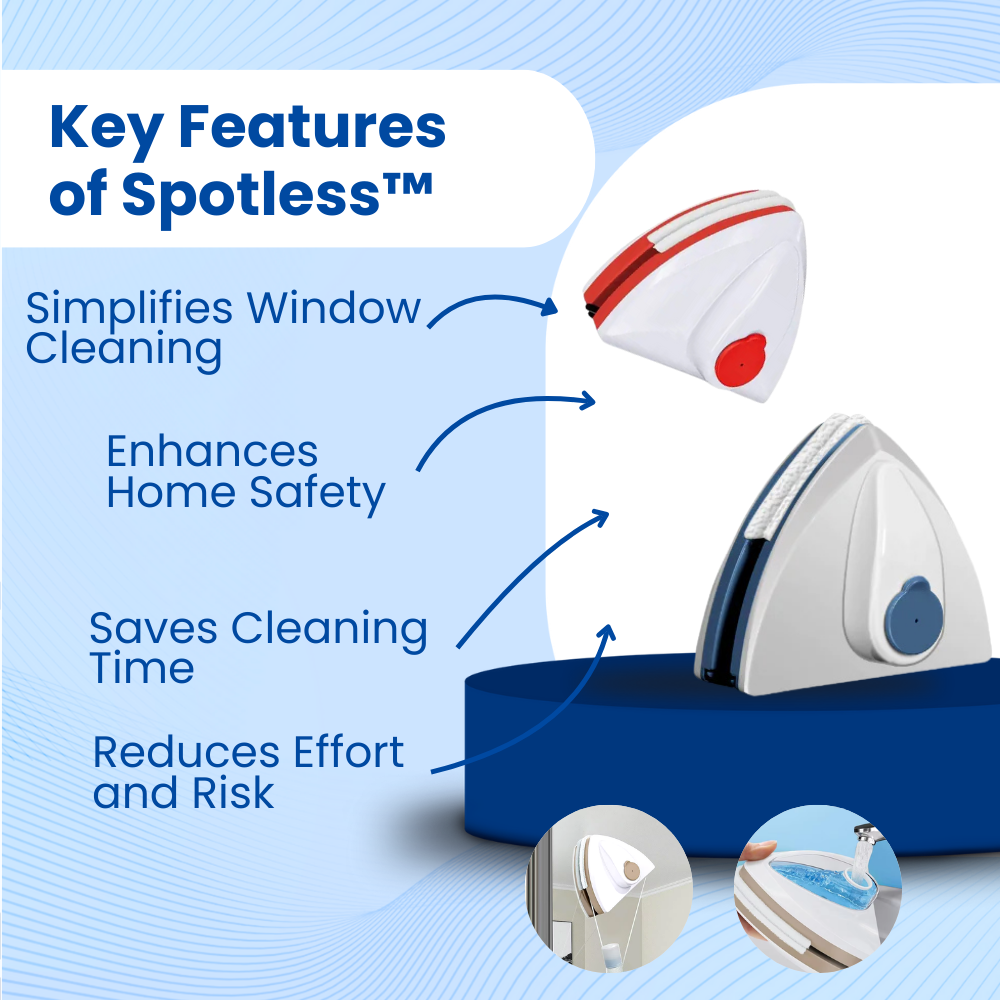 Spotless™ Magnetic Window Cleaner