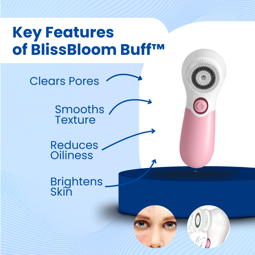 BlissBloom Buff™ Face Brush