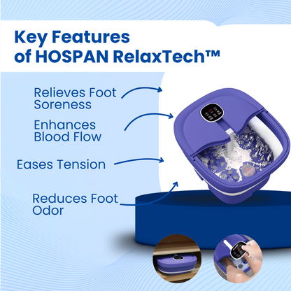 HOSPAN RelaxTech™ Pedicure Foot SPA