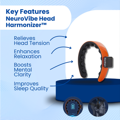 NeuroVibe Head Harmonizer™ Head Massager