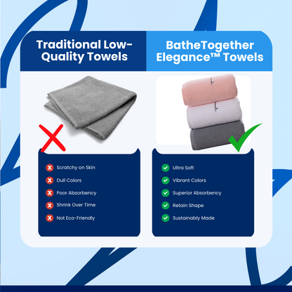 BatheTogether Elegance™ Bath Towels