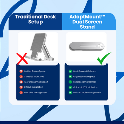 AdaptMount ™ Dual Screen Stand