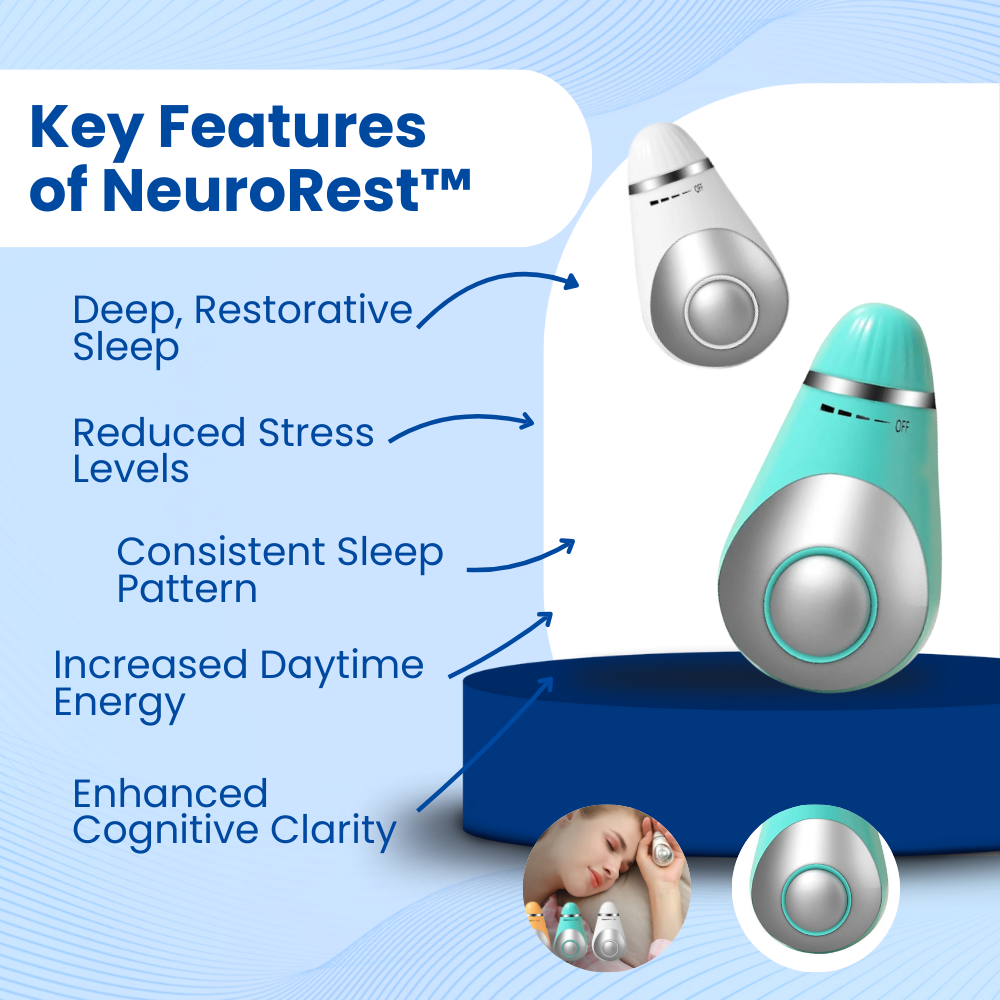 NeuroRest™ - Sleep Aid Device for Better Sleep and Stress Relief