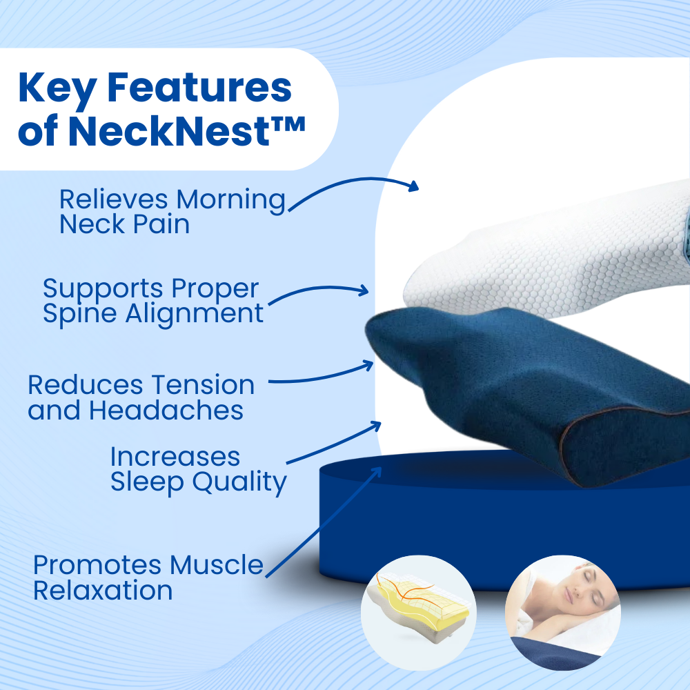 NeckNest™ - Neck Pillow