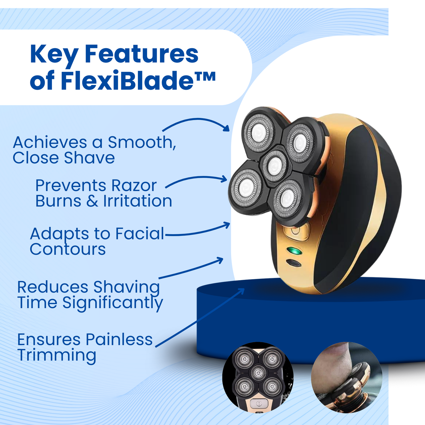 FlexiBlade™ - Electric Shaver