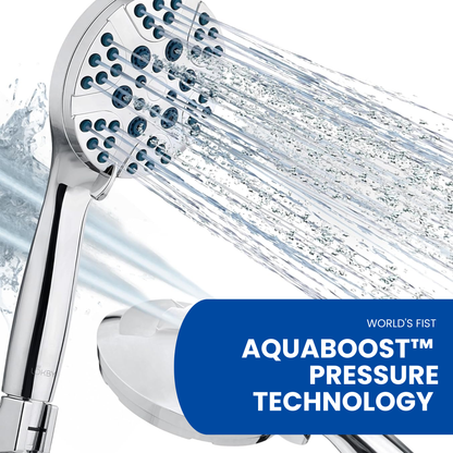 AquaFlow Max™ - High Pressure Shower Head