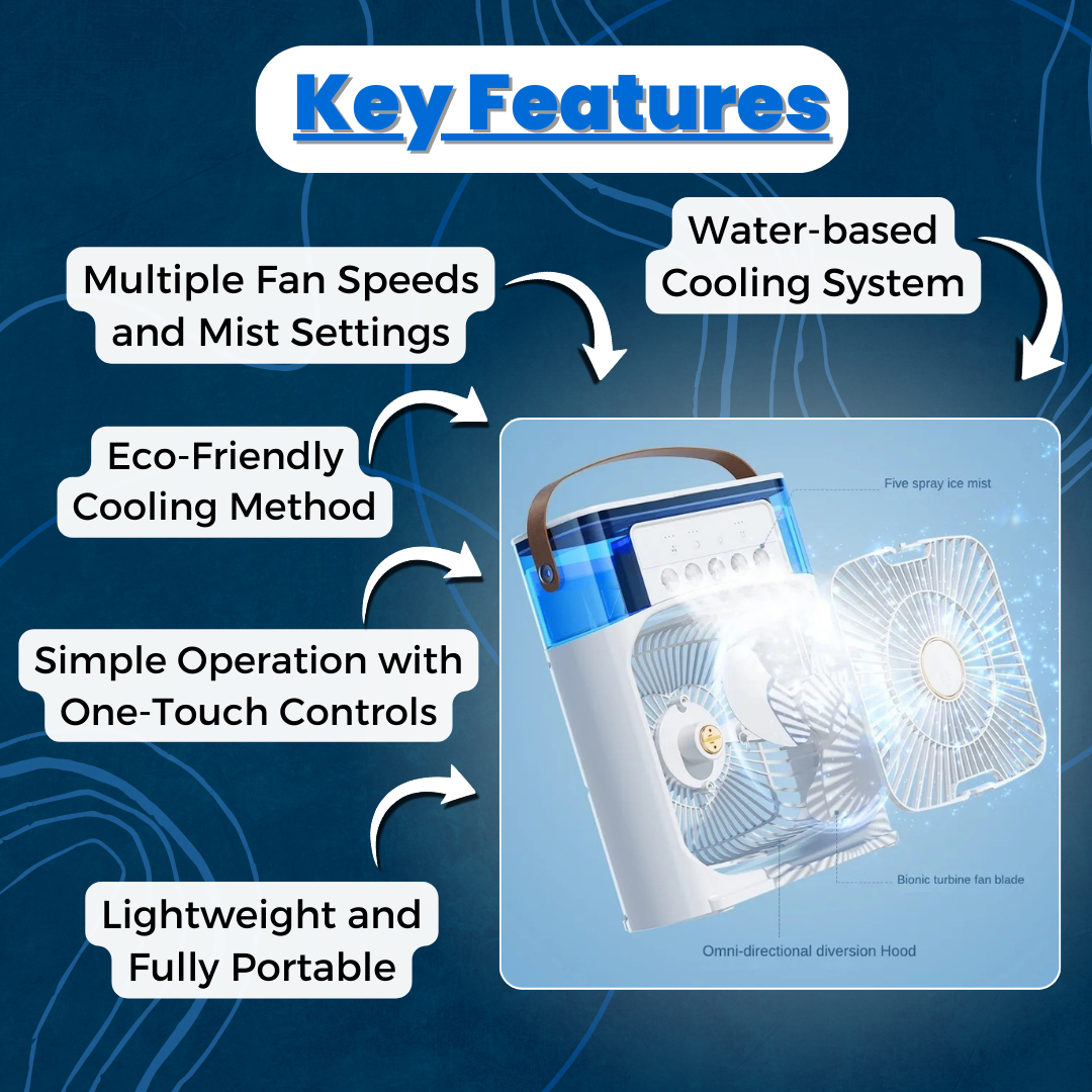 AquaBreeze™ Portable Air Cooler