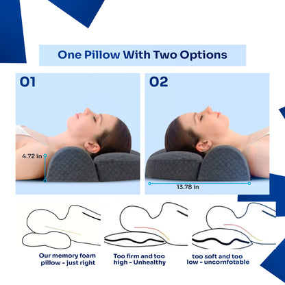 Oreiller cervical ComfortCurve® (en anglais)