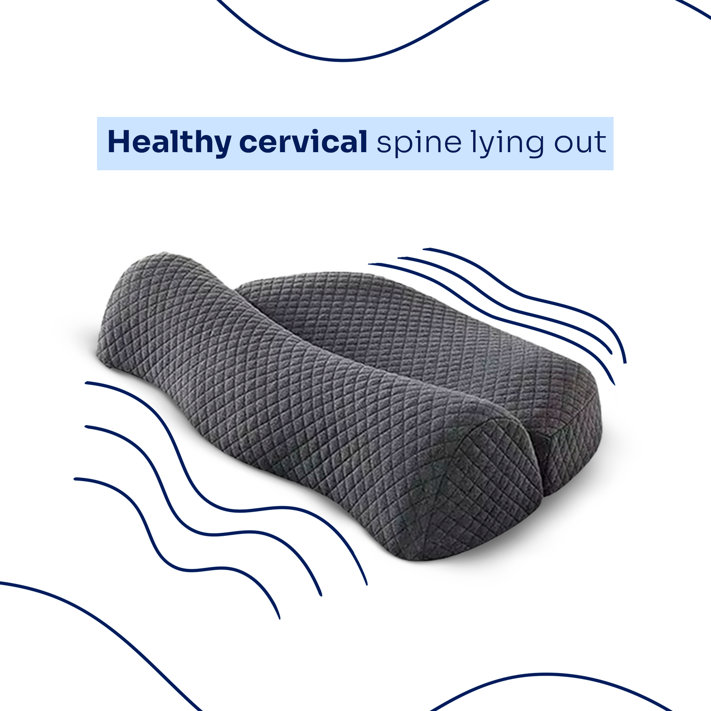 Oreiller cervical ComfortCurve® (en anglais)