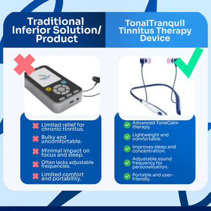 TonalTranquil® - Tinnitus Therapy device + 3 FREE Gifts Today