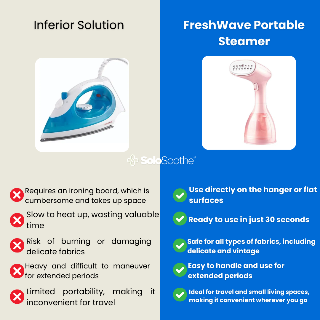 FreshWave Handheld Steamer