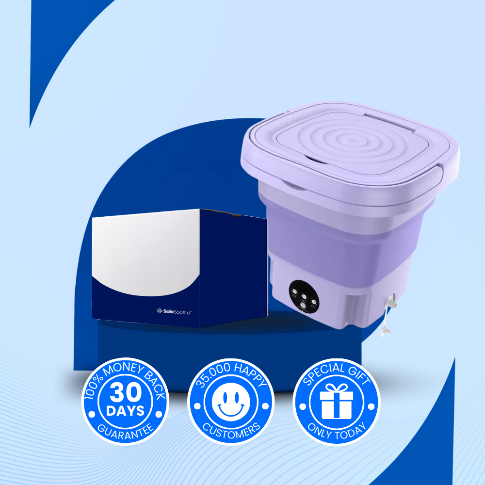 TravelWhisper™ Mini Portable Washing Machine