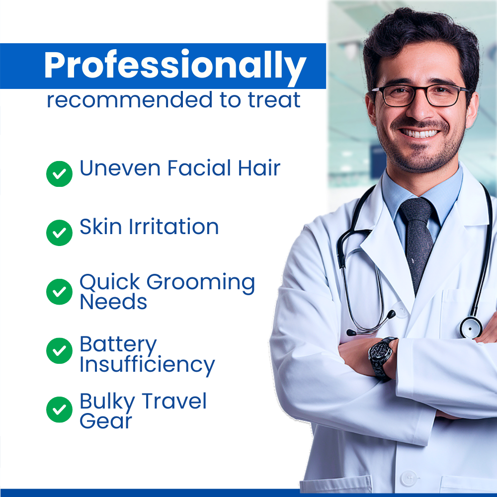 TrimMax Pro™ Facial Hair Remover