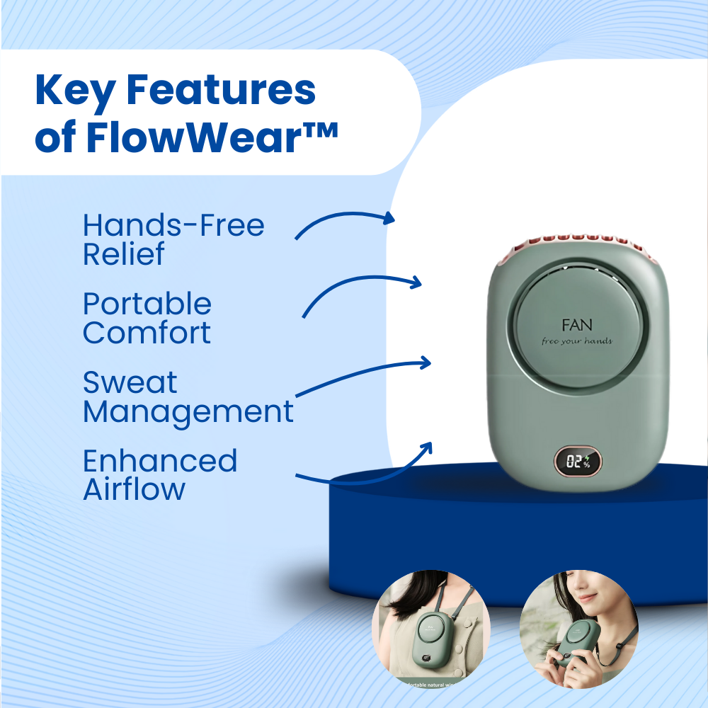 FlowWear™ Neck Fan