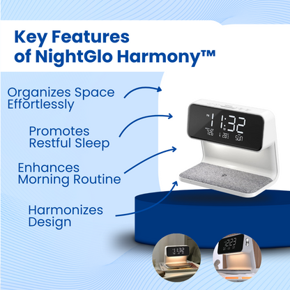 NightGlo Harmony™ Bedside Lamp