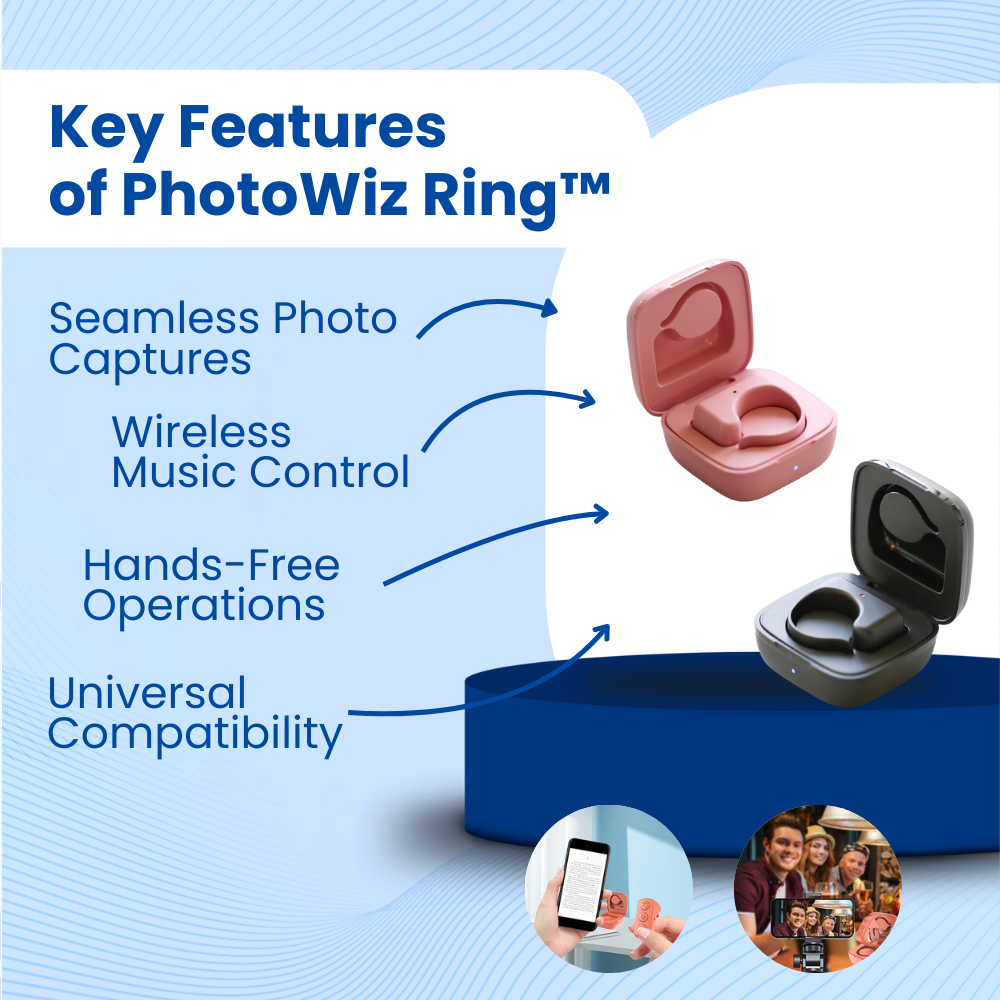 PhotoWiz Ring™ - Phone Control