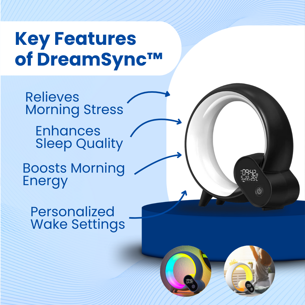 DreamSync™ Bluetooth Alarm Clock Speaker