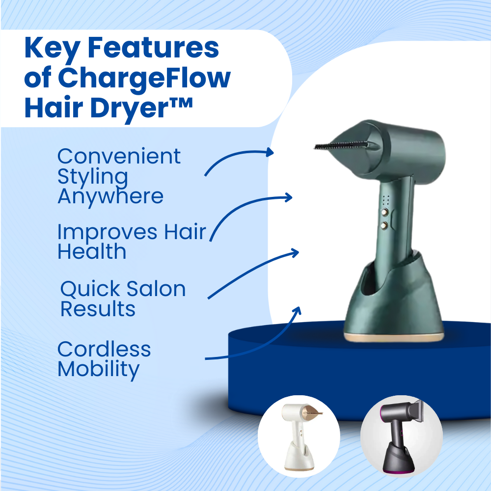 ChargeFlow™ Hair Dryer