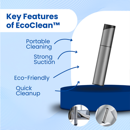 EcoClean™ Mini Vacuum Cleaner