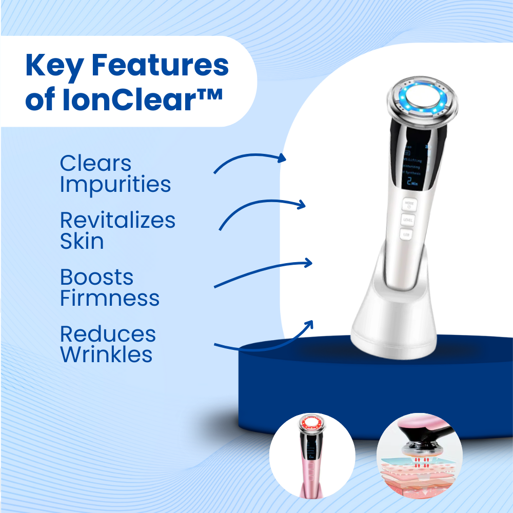 IonClear Radiant™ Facial Massager