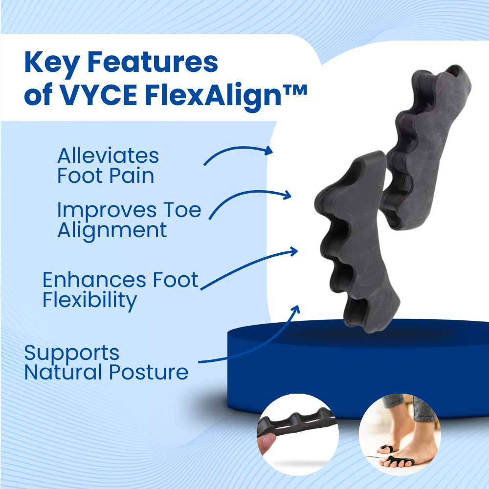 VYCE FlexAlign Toe Separators™ Plantar Fasciitis