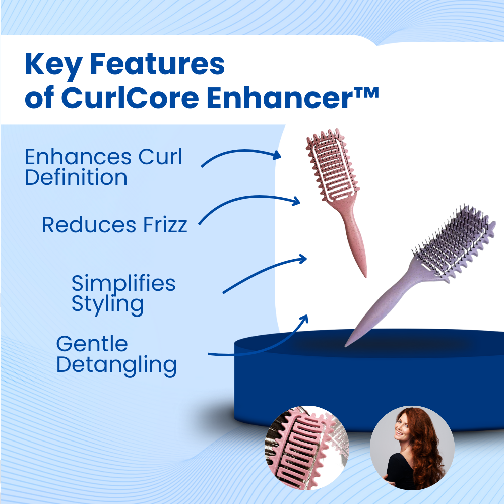 CurlCore Enhancer™ Curl Hair