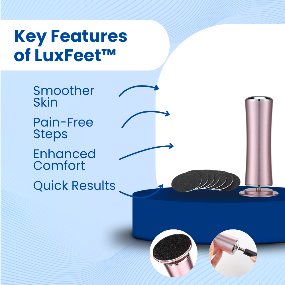 LuxFeet™ Foot Callus Removal