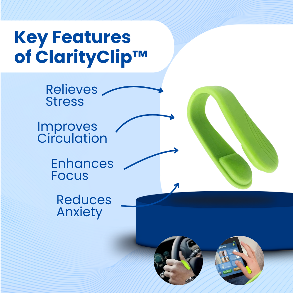 ClarityClip™ Acupressure Point